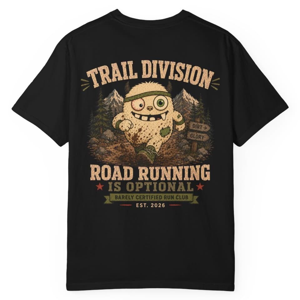 Road Running Optional t-shirt in Moss, photo 3