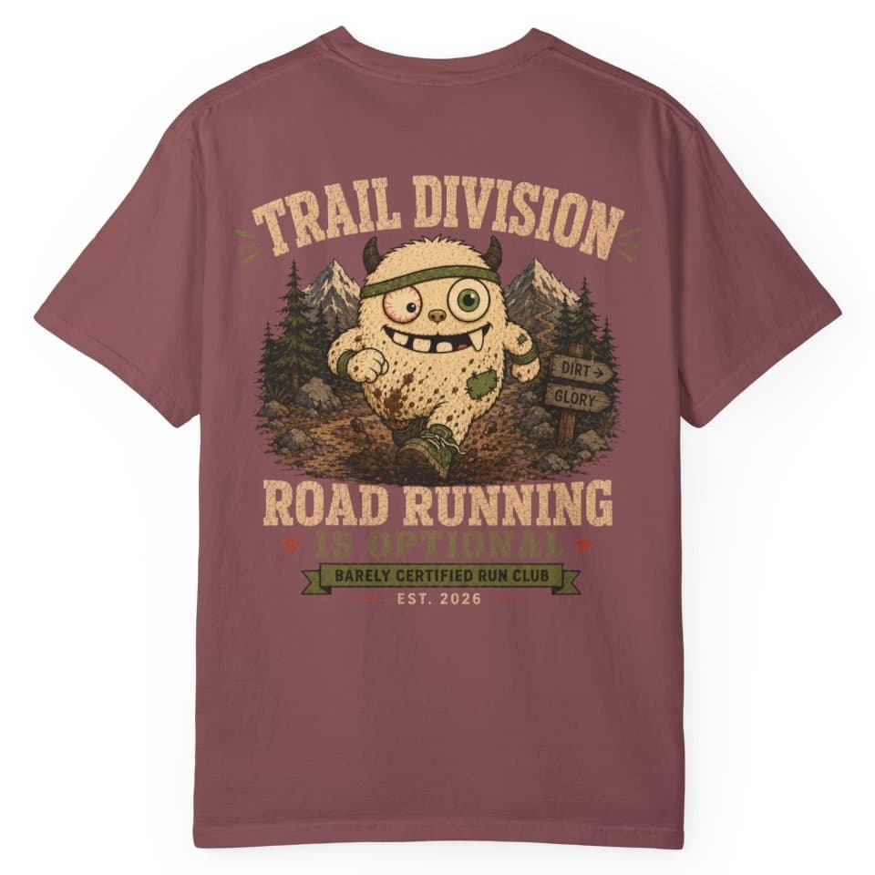 Road Running Optional t-shirt in Moss, photo 17