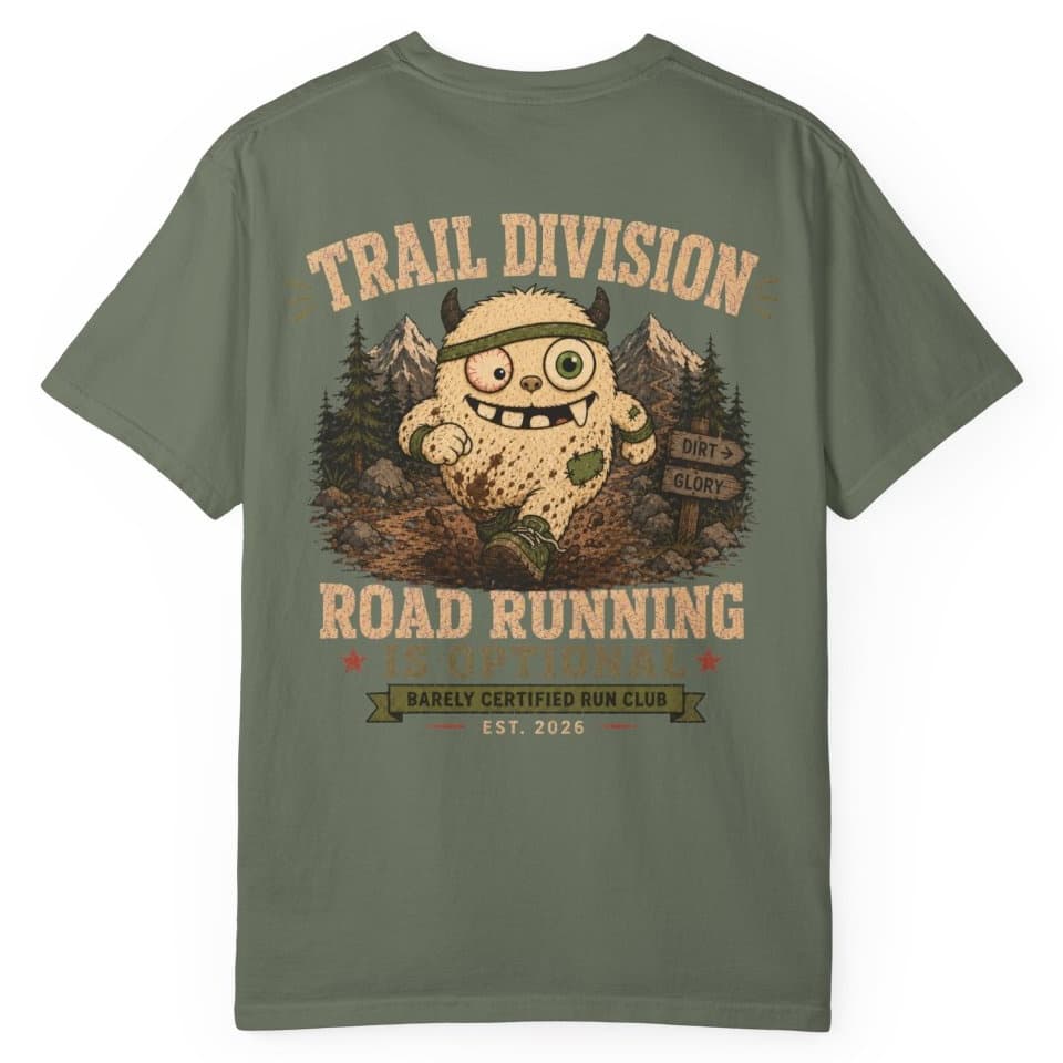 Road Running Optional t-shirt in Moss, photo 1
