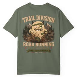 Road Running Optional t-shirt in Moss, thumbnail 1