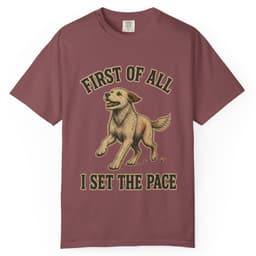 Trail Dog Pace Setter Tee t-shirt in Espresso, thumbnail 10