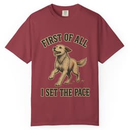 Trail Dog Pace Setter Tee t-shirt in Espresso, thumbnail 6