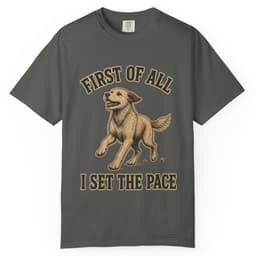 Trail Dog Pace Setter Tee t-shirt in Espresso, thumbnail 4