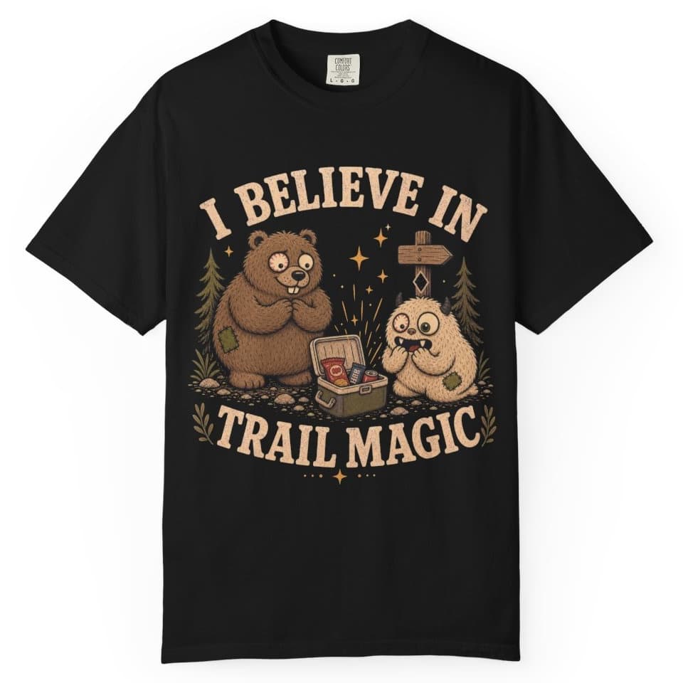 Trail Magic Believer t-shirt in Brick, photo 2