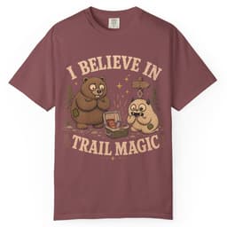 Trail Magic Believer t-shirt in Brick, thumbnail 1