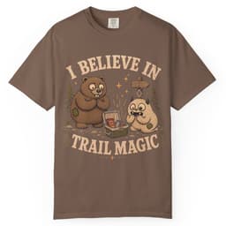 Trail Magic Believer t-shirt in Brick, thumbnail 4