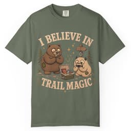 Trail Magic Believer t-shirt in Brick, thumbnail 6