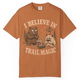 Trail Magic Believer t-shirt in Brick, thumbnail 10