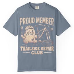 Trailside Repair Club t-shirt in Espresso, thumbnail 8