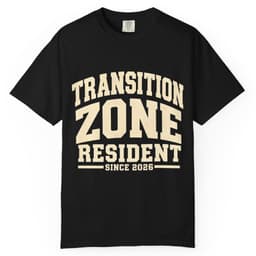 Transition Zone Resident V4 t-shirt in Black, thumbnail 1