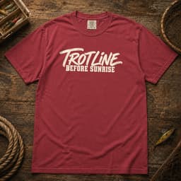 Trotline Before Sunrise t-shirt in Espresso, thumbnail 6