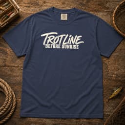 Trotline Before Sunrise t-shirt in Espresso, thumbnail 10