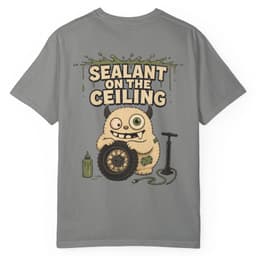 Tubeless Dept Sealant Incident Tee t-shirt in Black, thumbnail 15