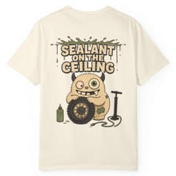 Tubeless Dept Sealant Incident Tee t-shirt in Black, thumbnail 21