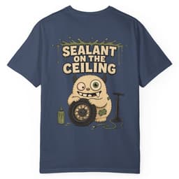 Tubeless Dept Sealant Incident Tee t-shirt in Black, thumbnail 3