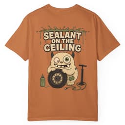 Tubeless Dept Sealant Incident Tee t-shirt in Black, thumbnail 23