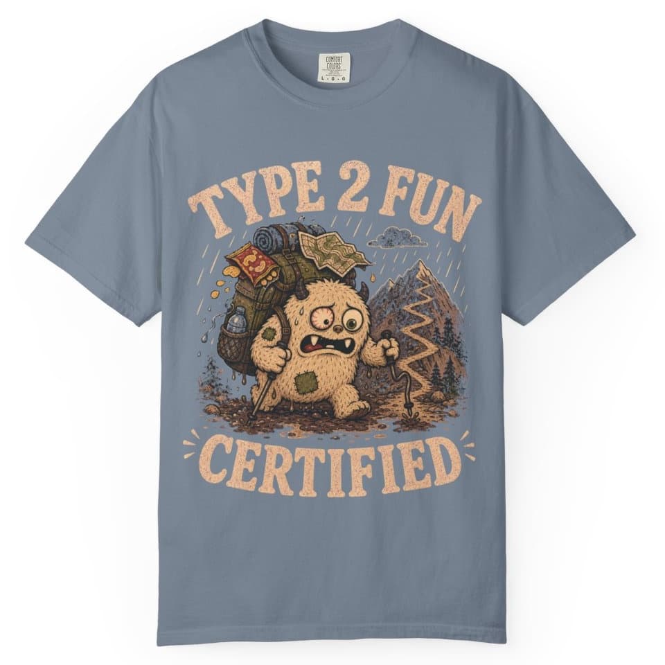 Type Two Certified t-shirt in Blue Jean, photo 1