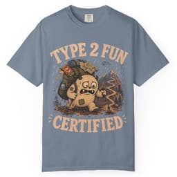 Type Two Certified t-shirt in Blue Jean, thumbnail 1