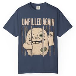 Unfilled Again t-shirt in Espresso, thumbnail 4