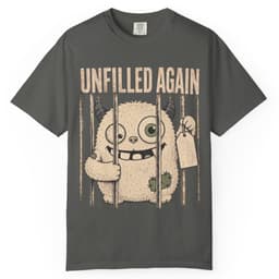 Unfilled Again t-shirt in Espresso, thumbnail 5