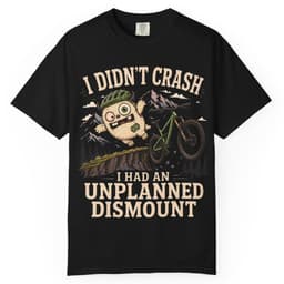 I Didnt Crash t-shirt in Chili, thumbnail 2