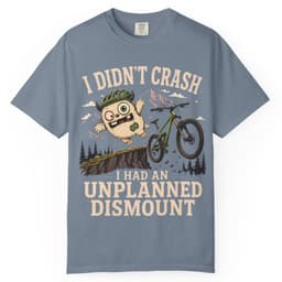 I Didnt Crash t-shirt in Chili, thumbnail 8