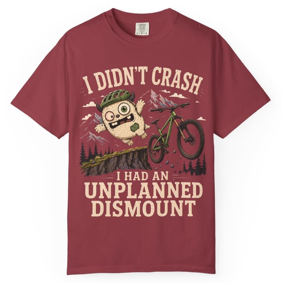I Didnt Crash t-shirt