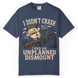 I Didnt Crash t-shirt in Chili, thumbnail 3