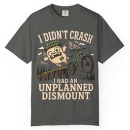 I Didnt Crash t-shirt in Chili, thumbnail 5