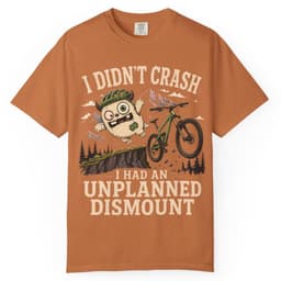 I Didnt Crash t-shirt in Chili, thumbnail 9
