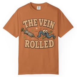 Rolled Vein t-shirt in Grape, thumbnail 11