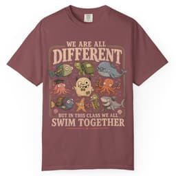 Swim Together Class t-shirt in Moss, thumbnail 8