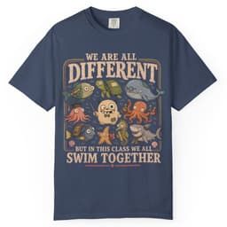 Swim Together Class t-shirt in Moss, thumbnail 3