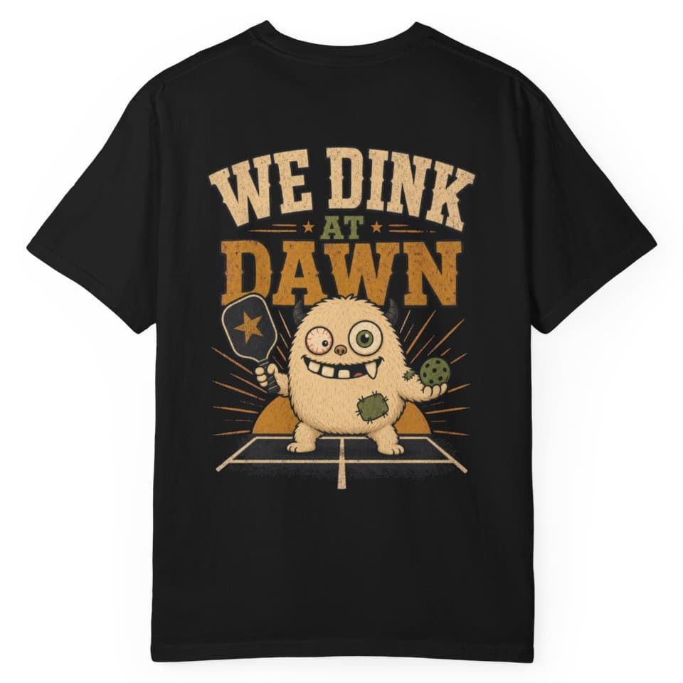 We Dink At Dawn t-shirt in Midnight, photo 3