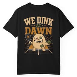 We Dink At Dawn t-shirt in Midnight, thumbnail 3
