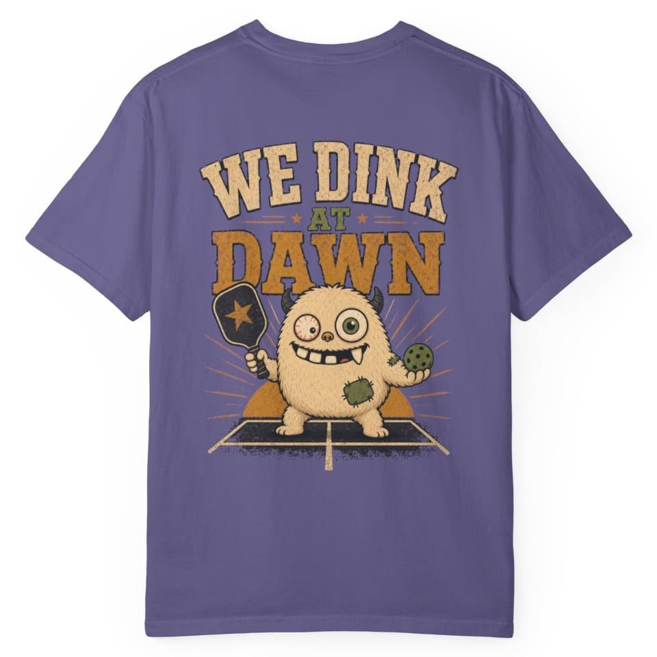 We Dink At Dawn t-shirt in Midnight, photo 7