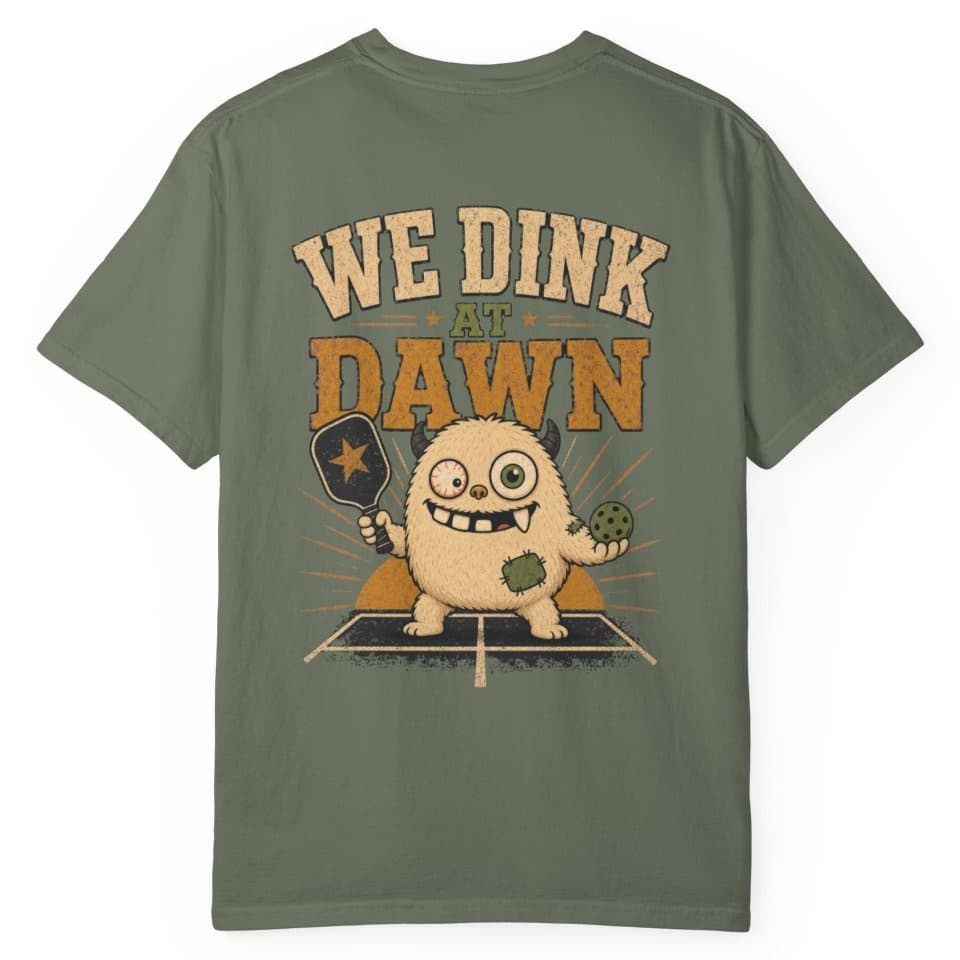 We Dink At Dawn t-shirt in Midnight, photo 5