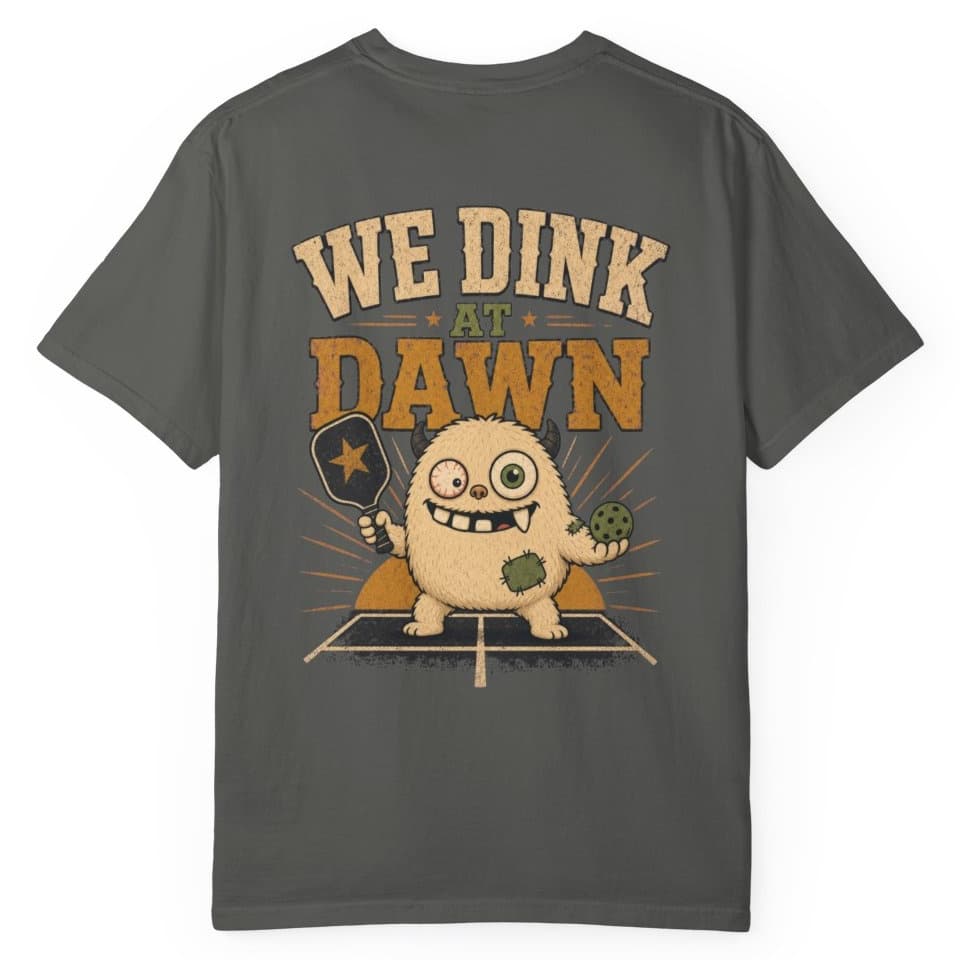 We Dink At Dawn t-shirt in Midnight, photo 17
