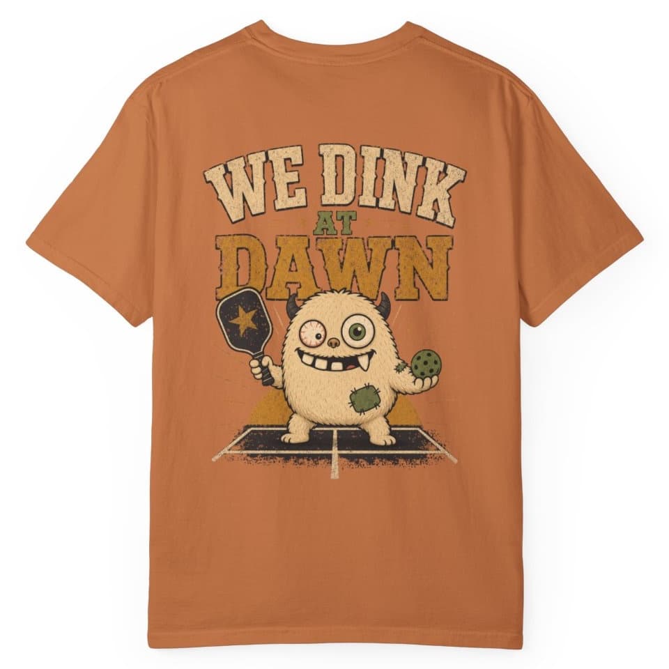 We Dink At Dawn t-shirt in Midnight, photo 15