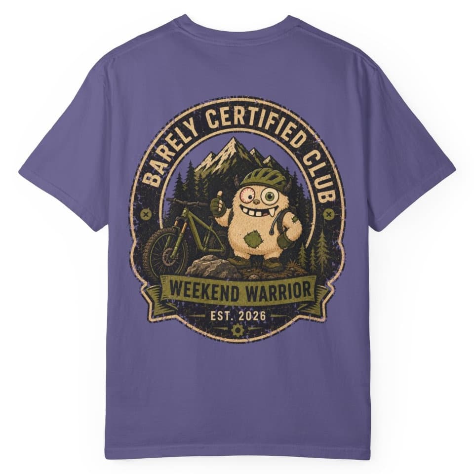 Weekend Warrior Rider t-shirt in Black, photo 13