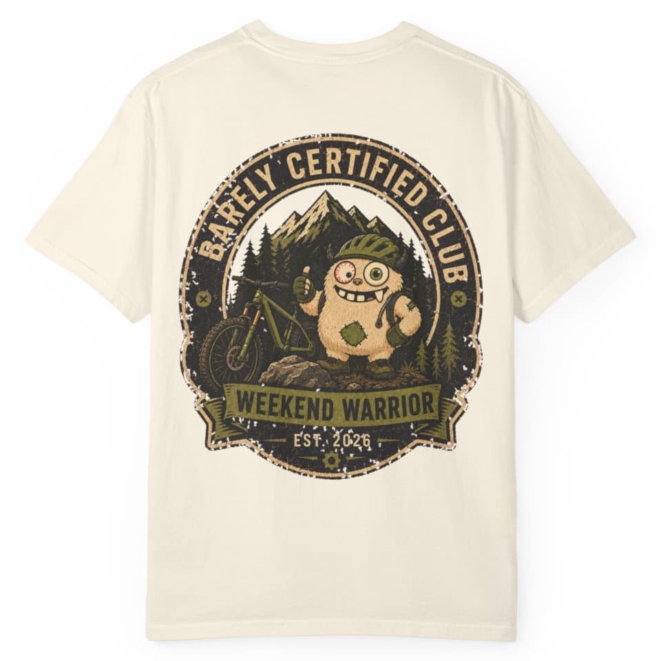 Weekend Warrior Rider t-shirt in Black, photo 19