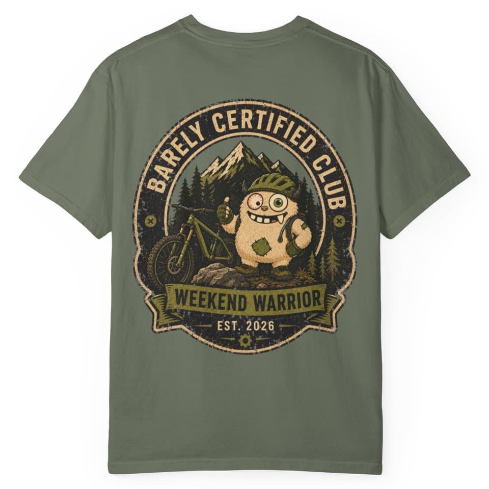 Weekend Warrior Rider t-shirt in Black, photo 9