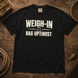 Weigh-In Bag Optimist t-shirt in Granite, thumbnail 2