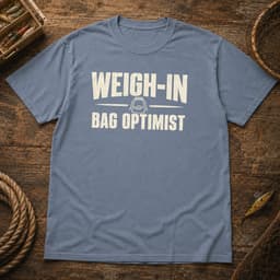 Weigh-In Bag Optimist t-shirt in Granite, thumbnail 8
