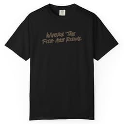 Where the Fish Are Rising Shirt t-shirt in Blue Jean, thumbnail 2