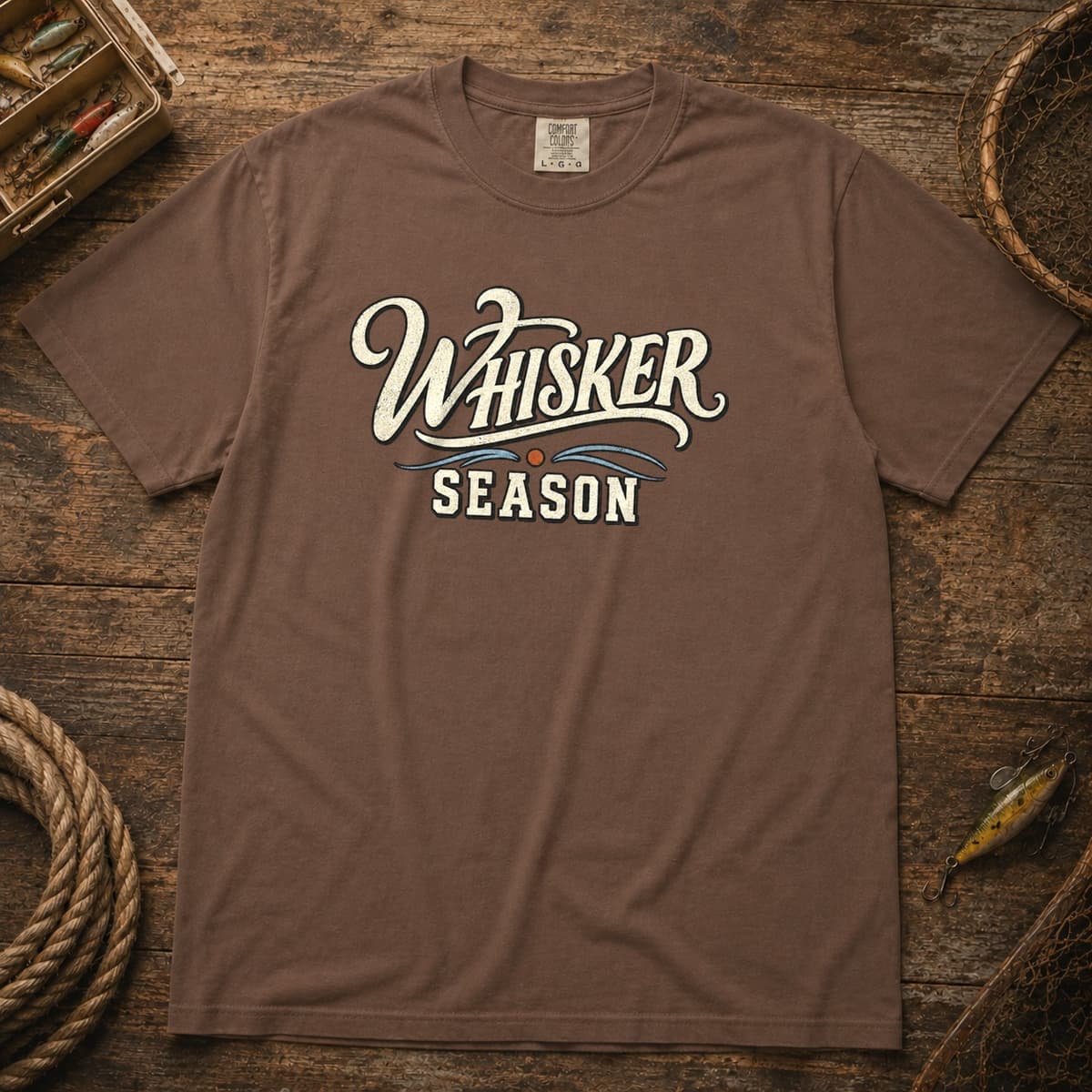 Whisker Season t-shirt in Black, photo 3