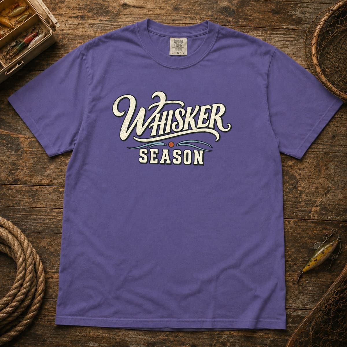 Whisker Season t-shirt in Black, photo 6