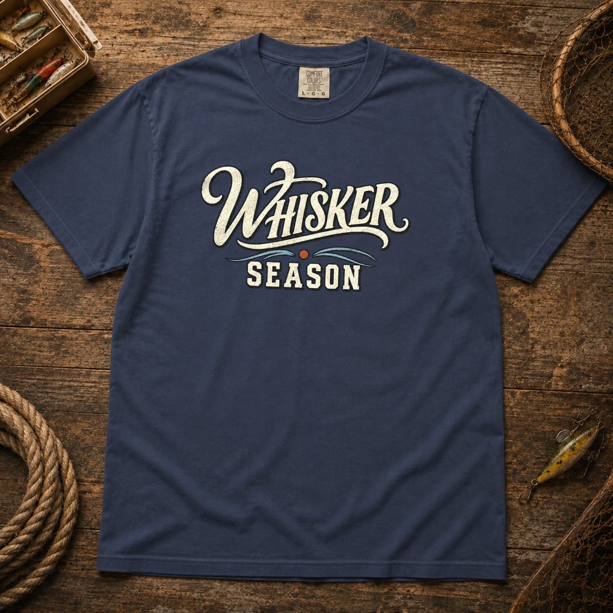 Whisker Season t-shirt in Black, photo 2