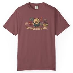 Whole Crew Is Here t-shirt in Black, thumbnail 9
