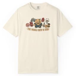 Whole Crew Is Here t-shirt in Black, thumbnail 10
